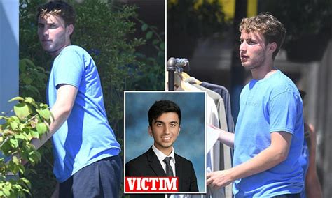 hamptons hit and run killer 20 is pictured back at work at his mom s