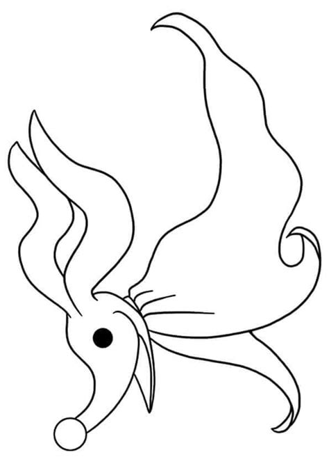 nightmare  christmas coloring pages  print