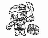 Pirata Tesouro Tesoro Desenho Pirati Piratas Stampare Sparrow Acolore Escolha sketch template