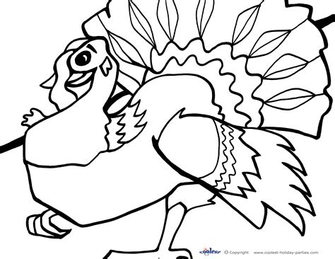 printable thanksgiving coloring page  coolest  printables
