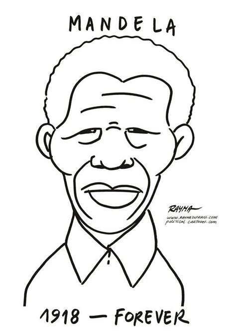 print south africa president nelson mandela coloring pages ryan