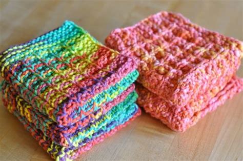 knitting dishcloths featuring  patterns hubpages