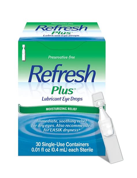 Buy Refresh Plus Lubricant Eye Drops Preservative Free 0 01 Fl Oz