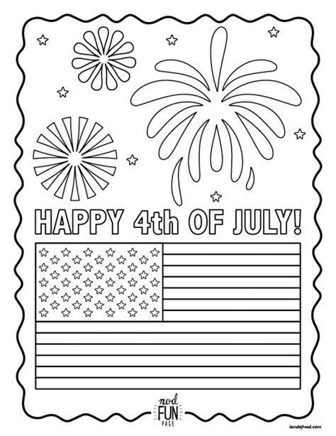 happy   july coloring pages yxca
