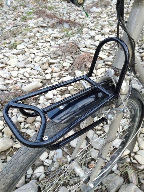 small front bicycle rack tubicycle bicyclerack randonneur bike bike bicycle rack