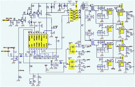 lcd monitor power supply circuit diagram