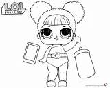 Lol Surprise Coloring Pages Bee Queen Cute Printable Kids sketch template
