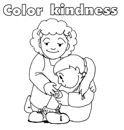 bloom  kindness coloring page  printable coloring pages  kids