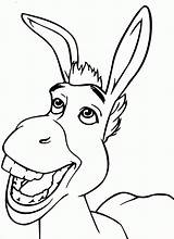 Shrek Donkey Drawing Coloring Pages Face Line Clipart Sherk Simple Draw Clip Clipartmag Getdrawings Color Library Getcolorings Popular Print sketch template