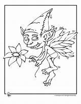 Pixie Fairy Coloring Pages Printer Send Button Special Print Only Use Click sketch template