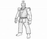 Akuma Capcom Marvel Vs Abilities Coloring Pages sketch template