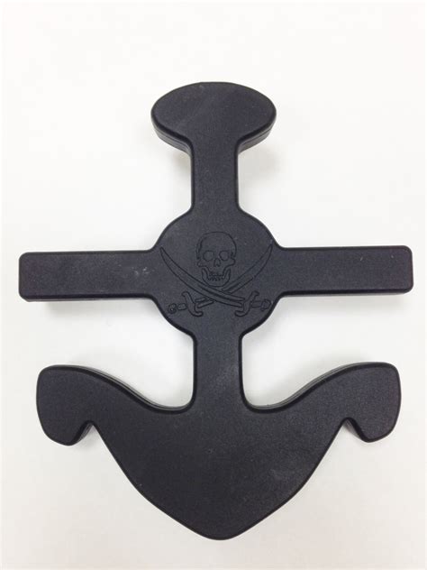 large black pirate ship anchor silicone  canadiandiysupply