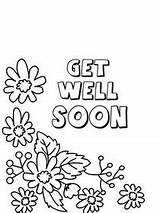 Soon Well Printable Cards Coloring Print sketch template