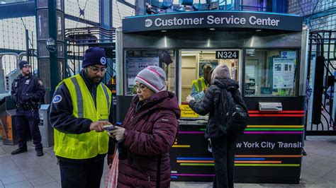 nyc subway station agents  goodbye  token booths   york times