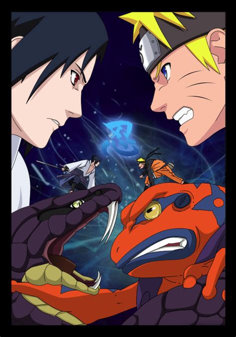 Naruto Shippuden Naruto Uzumaki Or Saskue Uchiha