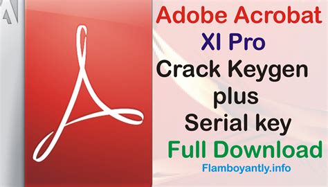 adobe acrobat xi pro crack keygen  serial key full