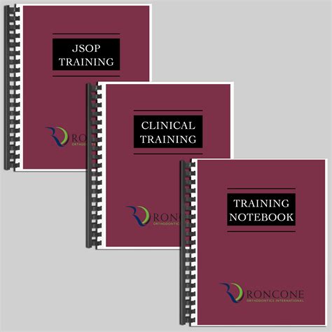 training manuals jsop training training notebook clinical training roncone orthodontics