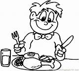 Dinner Coloring Family Pages Getdrawings sketch template