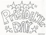 Presidents Doodle Alley sketch template