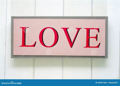 love sign stock photo image