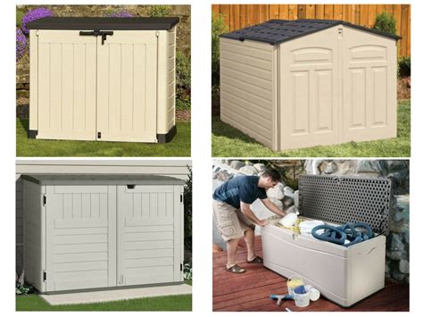 small plastic garden storage weather resistant sheds