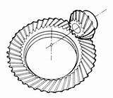 Gear Terminology Bevel Types Spiral Drawing Simple Fig Helical Gears Khk Getdrawings sketch template
