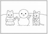 Calico Critters Coloring Pages Print Color Kids sketch template
