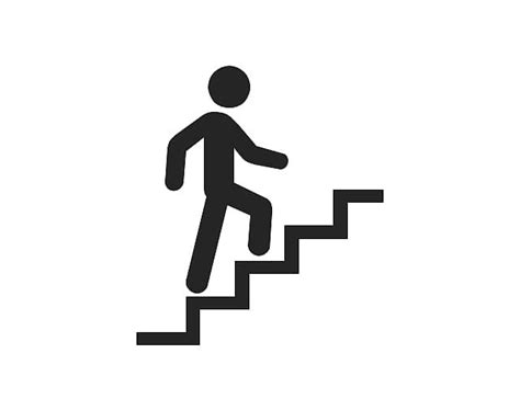 walking   stairs stairs stair climbing  clipart house