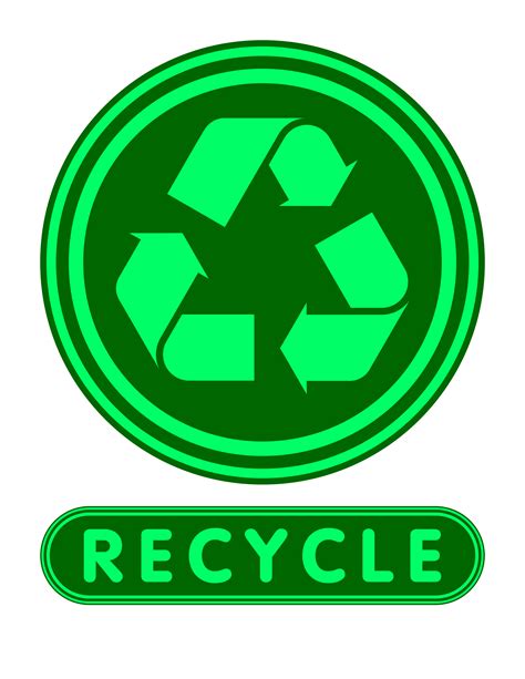 recycling signs printable clipartsco