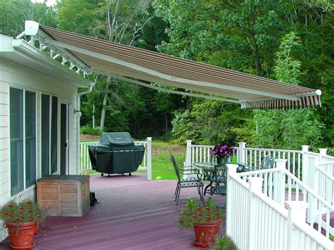 retractable awnings  hoffman awning