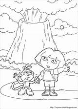 Dora Exploratrice sketch template