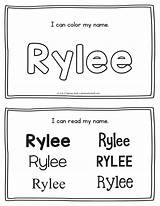 Rylee sketch template