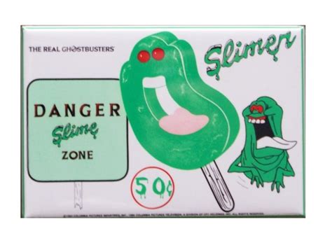 The Real Ghostbusters Slimer Popsicle Refrigerator Fridge