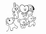 Bt21 Coloringbay sketch template