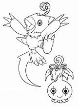 Digimon Colorir Kleurplaten Malvorlagen Coloriages Sora Yokomon Biyomon Picgifs Shoutmon Animaatjes Hellokids Tackle Malen Malvorlage Précédent Agumon sketch template