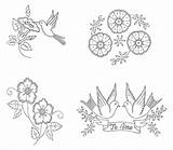 Mexican Embroidery Flowers Patterns Drawing Flower Huipil Pattern Getdrawings sketch template