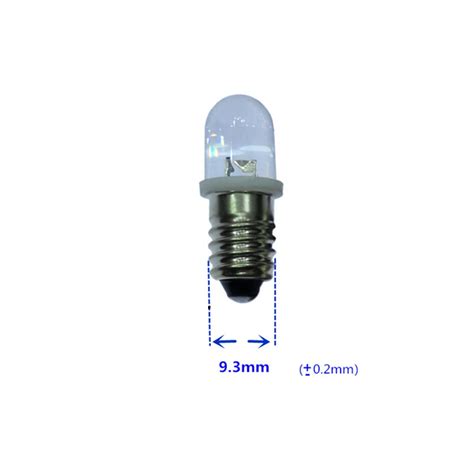 E10 Ac6v Led Bulb Red Blue E10 Ac12v Indicator Bulb Light E10 Ac24v