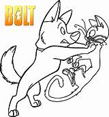 Coloring Bolt Dog Pages Cat Cute Where Mittens Colouring Wecoloringpage Getcolorings Movie Little sketch template