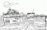 Navios Submarino sketch template