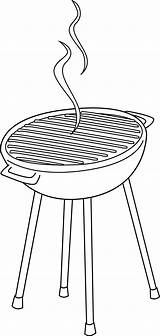 Bbq Barbeque Lineart Sweetclipart sketch template