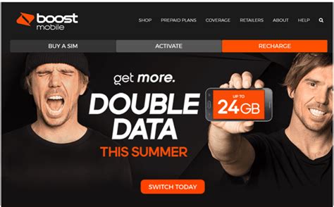 boost mobile enjoy  summer   plans including double data
