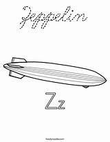 Coloring Zeppelin Cursive Favorites Login Add sketch template