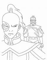 Coloring Pages Zuko Avatar Last Airbender Coloring4free Bender Printable Film Tv Hate Zhao Admiral Popular Katara Coloringhome sketch template