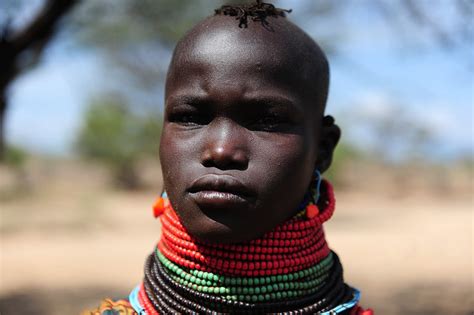 turkana people kenya`s beautiful semi nomadic nilotic people dry river