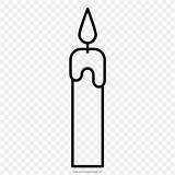 Candle Coloring Drawing Book Ausmalbild Save sketch template