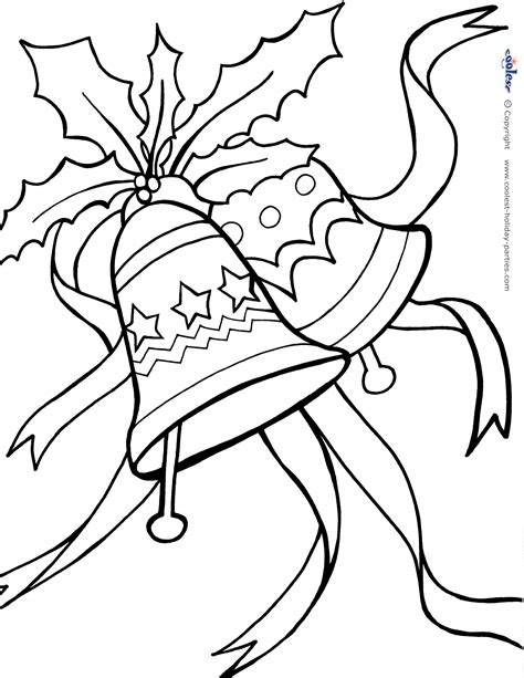 printable christmas coloring page  coolest  printables