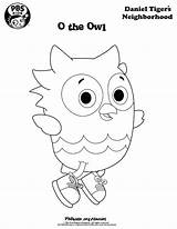 Coloring Daniel Tiger Pages Pbs Owl Kids Printable Clemson Neighborhood Katerina Print Drawing Pbskids Min Wqed Color Sheets Getdrawings Book sketch template