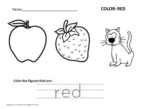 red coloring pages printable coloring home