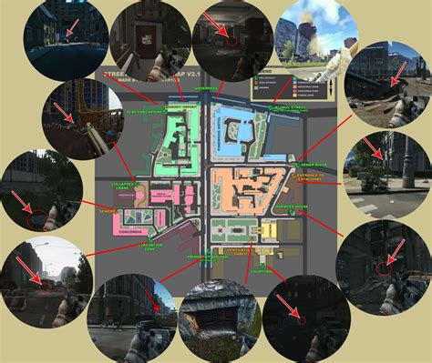 streets  tarkov  extract locations map  guide gamer digest