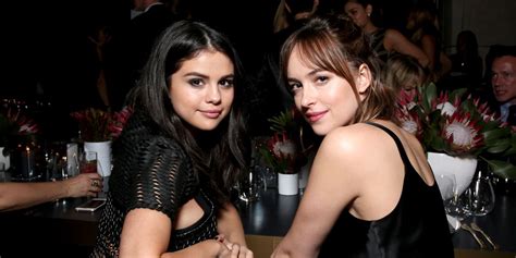 Selena Gomez Surprises Dakota Johnson At Ny Film Festival Selena